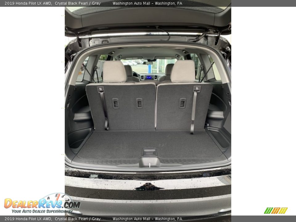 2019 Honda Pilot LX AWD Crystal Black Pearl / Gray Photo #22