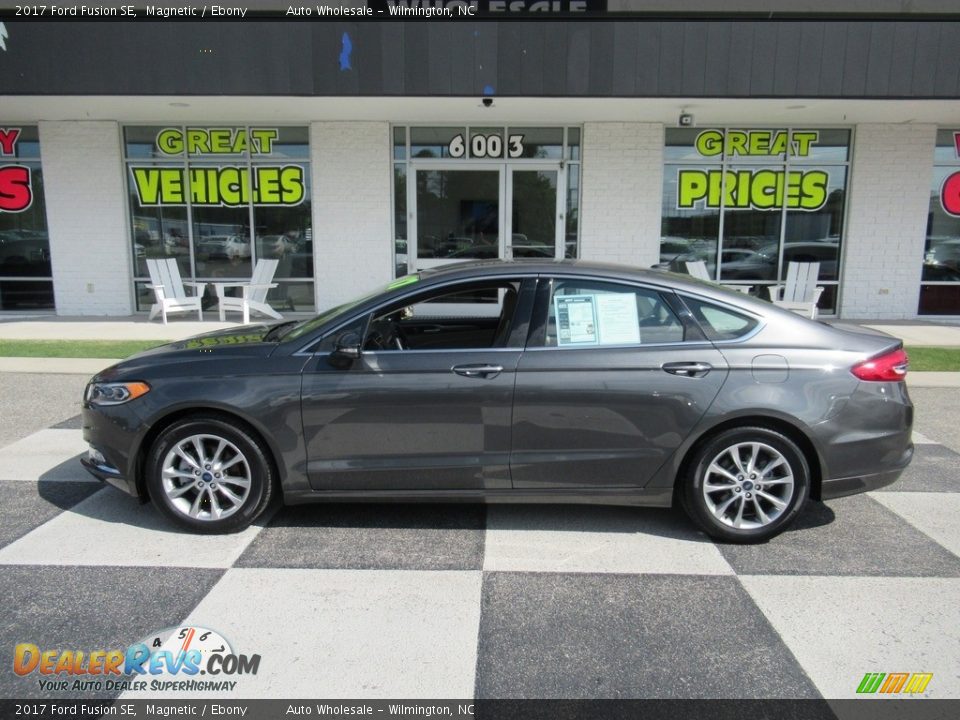 2017 Ford Fusion SE Magnetic / Ebony Photo #1