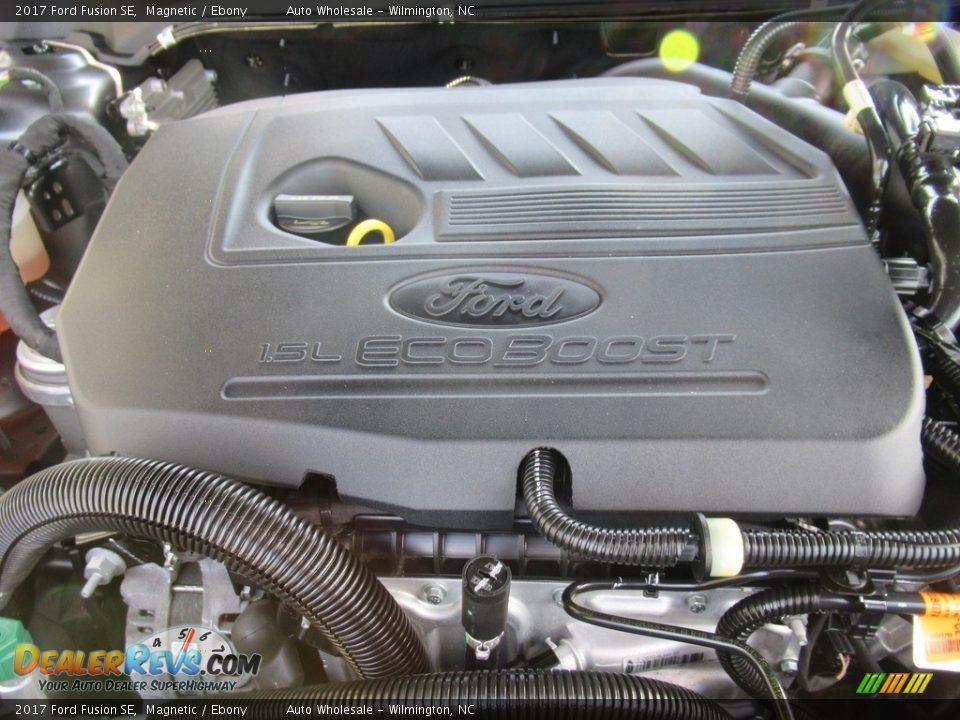 2017 Ford Fusion SE Magnetic / Ebony Photo #6