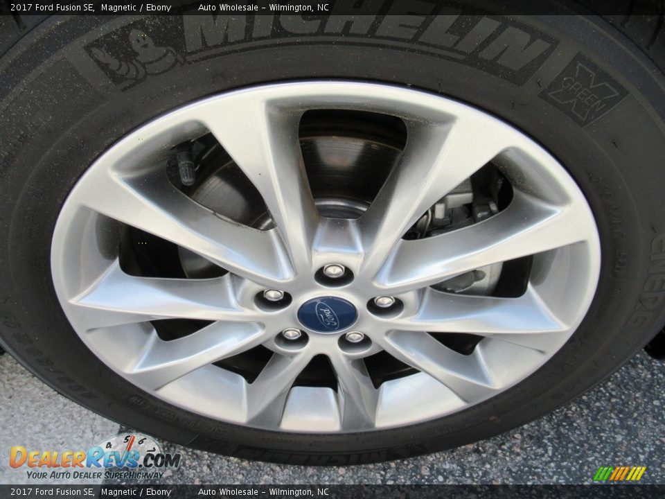 2017 Ford Fusion SE Magnetic / Ebony Photo #7