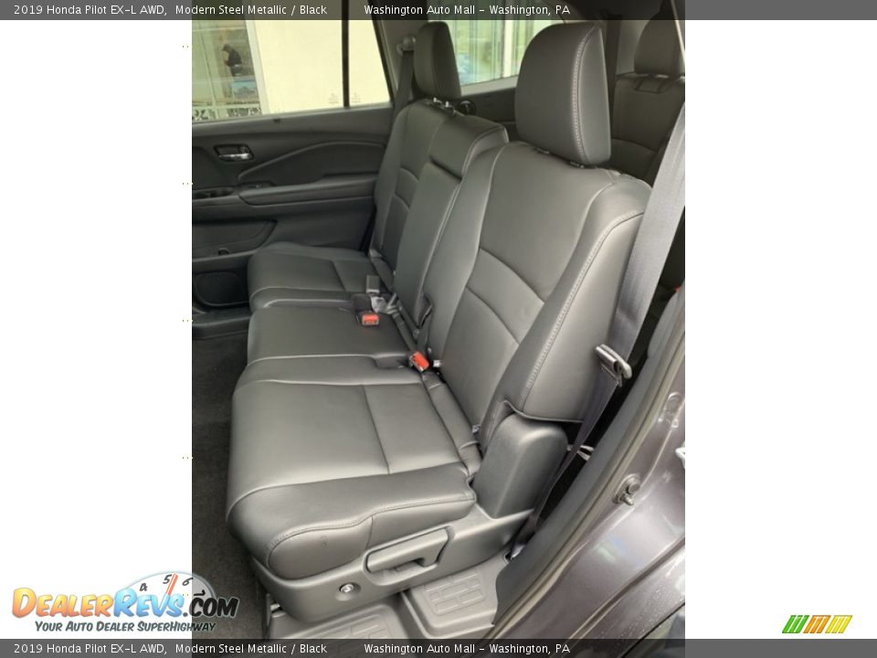 2019 Honda Pilot EX-L AWD Modern Steel Metallic / Black Photo #18