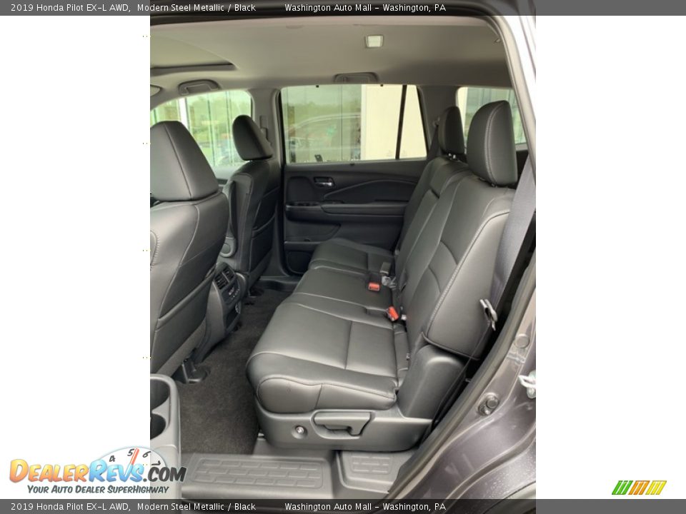 2019 Honda Pilot EX-L AWD Modern Steel Metallic / Black Photo #19