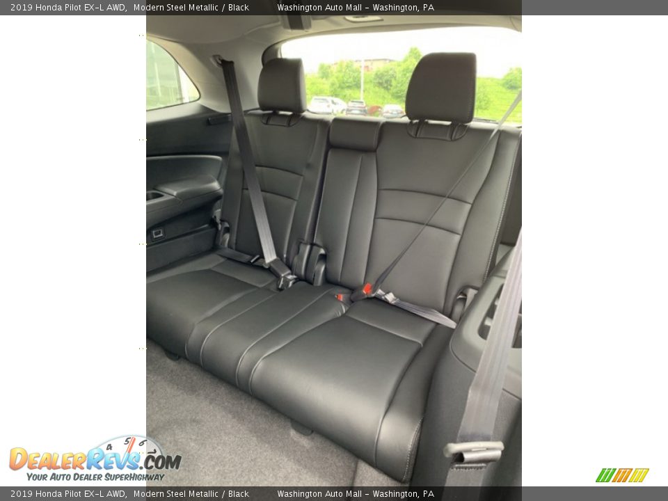 2019 Honda Pilot EX-L AWD Modern Steel Metallic / Black Photo #21