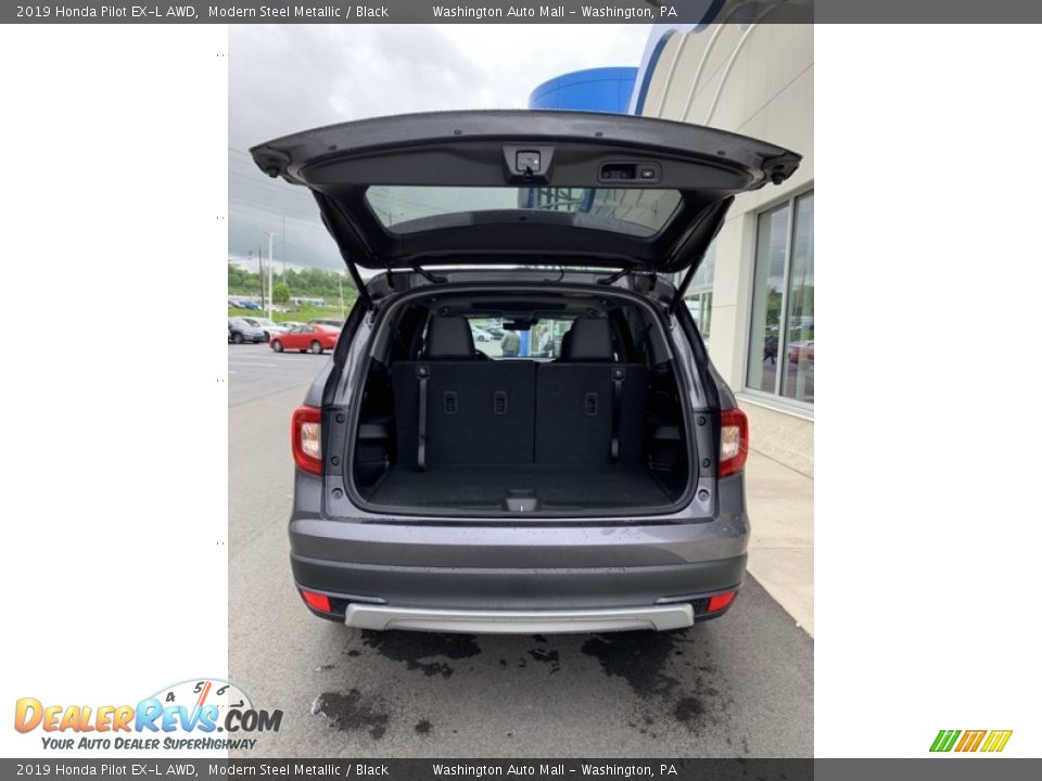 2019 Honda Pilot EX-L AWD Modern Steel Metallic / Black Photo #22