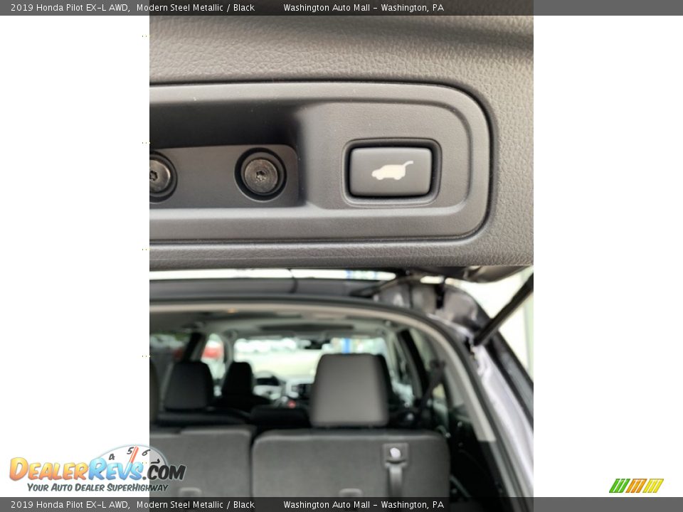 2019 Honda Pilot EX-L AWD Modern Steel Metallic / Black Photo #24