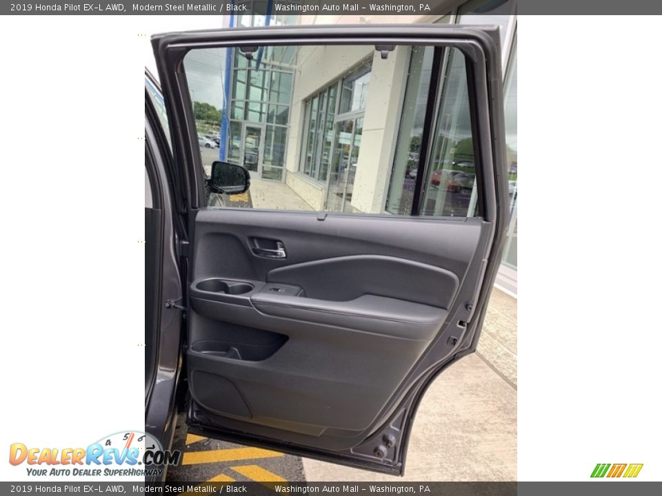 2019 Honda Pilot EX-L AWD Modern Steel Metallic / Black Photo #26