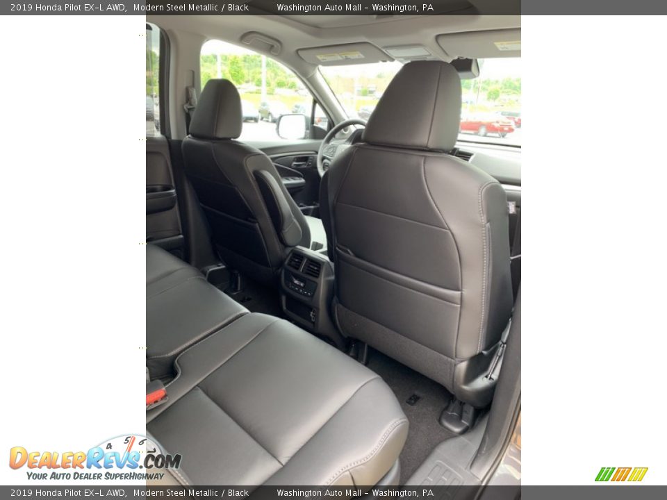 2019 Honda Pilot EX-L AWD Modern Steel Metallic / Black Photo #29
