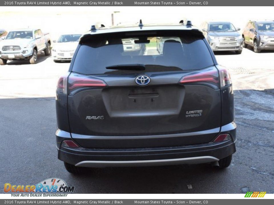 2016 Toyota RAV4 Limited Hybrid AWD Magnetic Gray Metallic / Black Photo #5