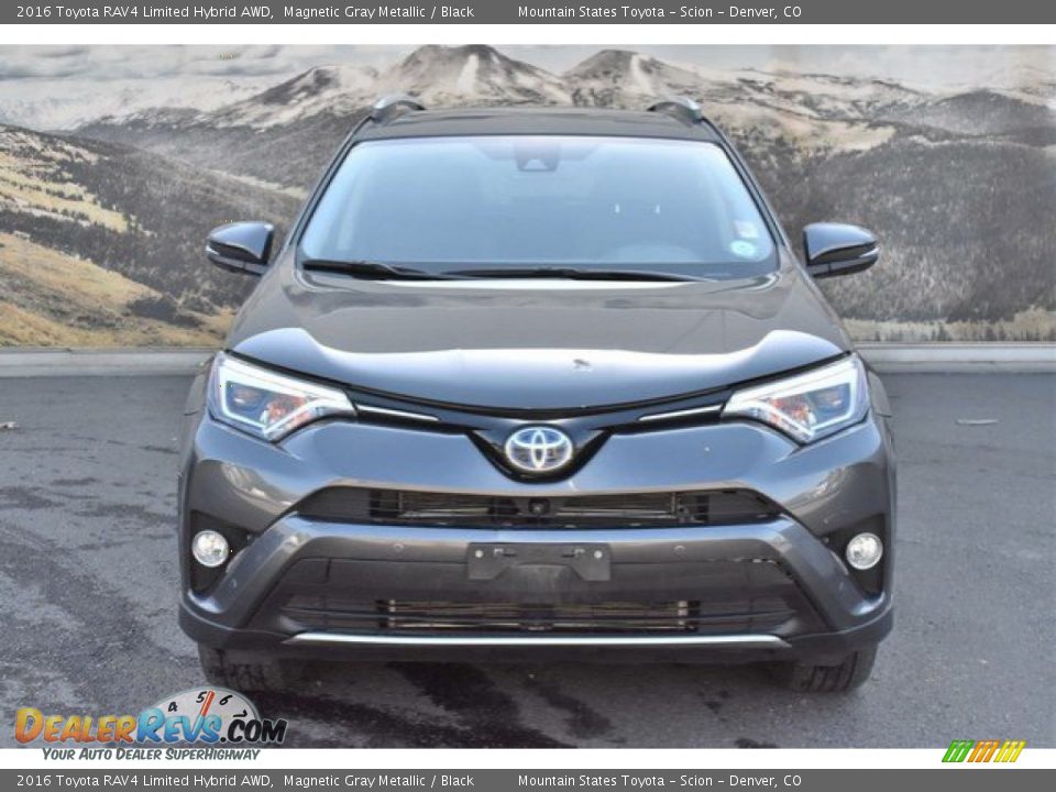 2016 Toyota RAV4 Limited Hybrid AWD Magnetic Gray Metallic / Black Photo #8