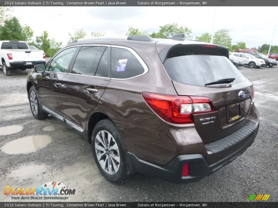 2019 Subaru Outback 2.5i Touring Cinnamon Brown Pearl / Java Brown Photo #5