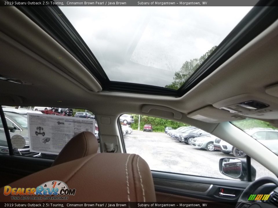 2019 Subaru Outback 2.5i Touring Cinnamon Brown Pearl / Java Brown Photo #11