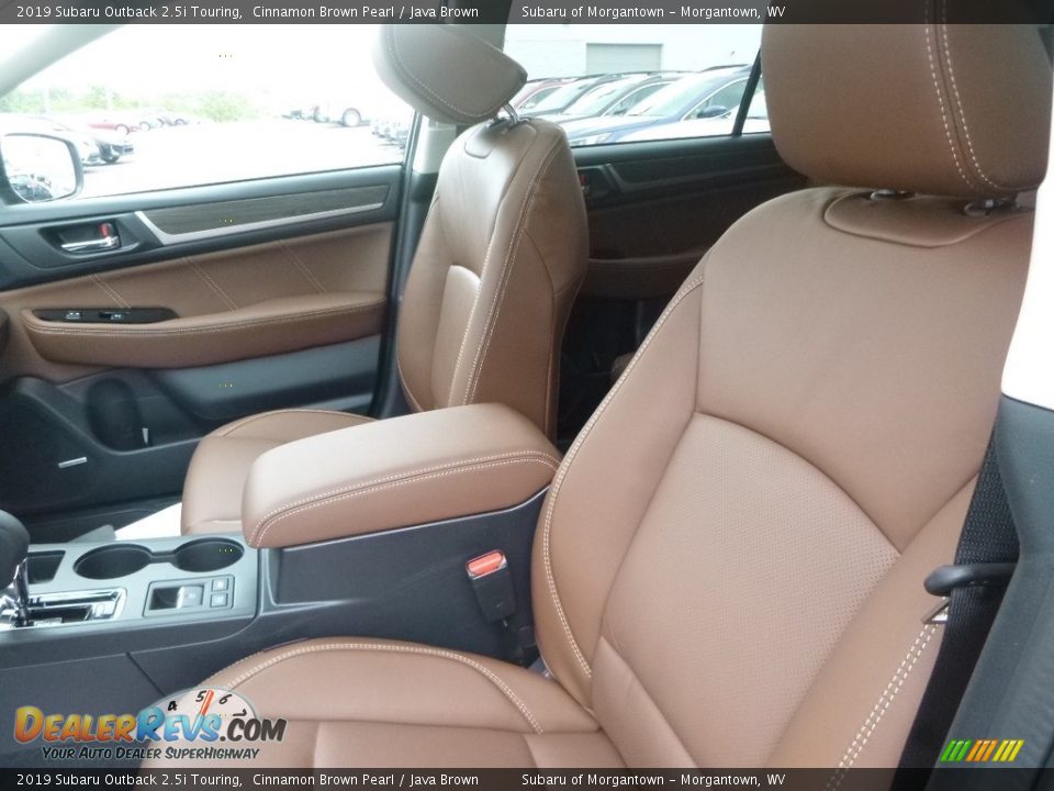 Front Seat of 2019 Subaru Outback 2.5i Touring Photo #13