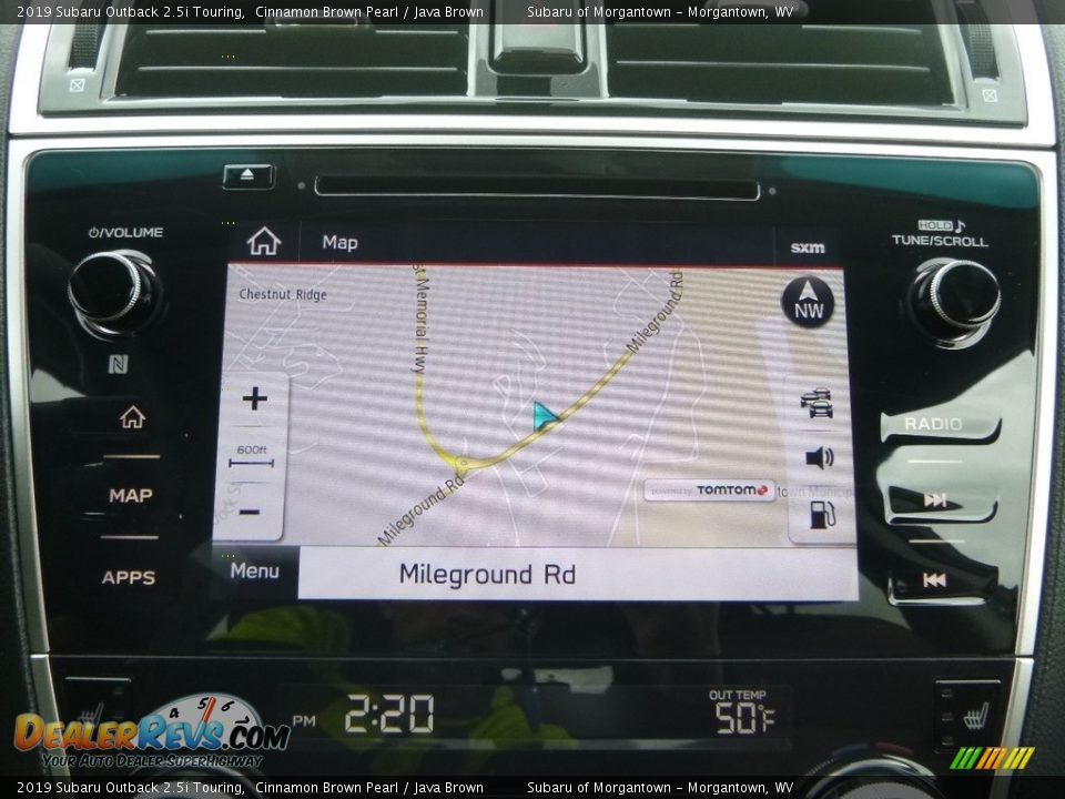 Navigation of 2019 Subaru Outback 2.5i Touring Photo #16