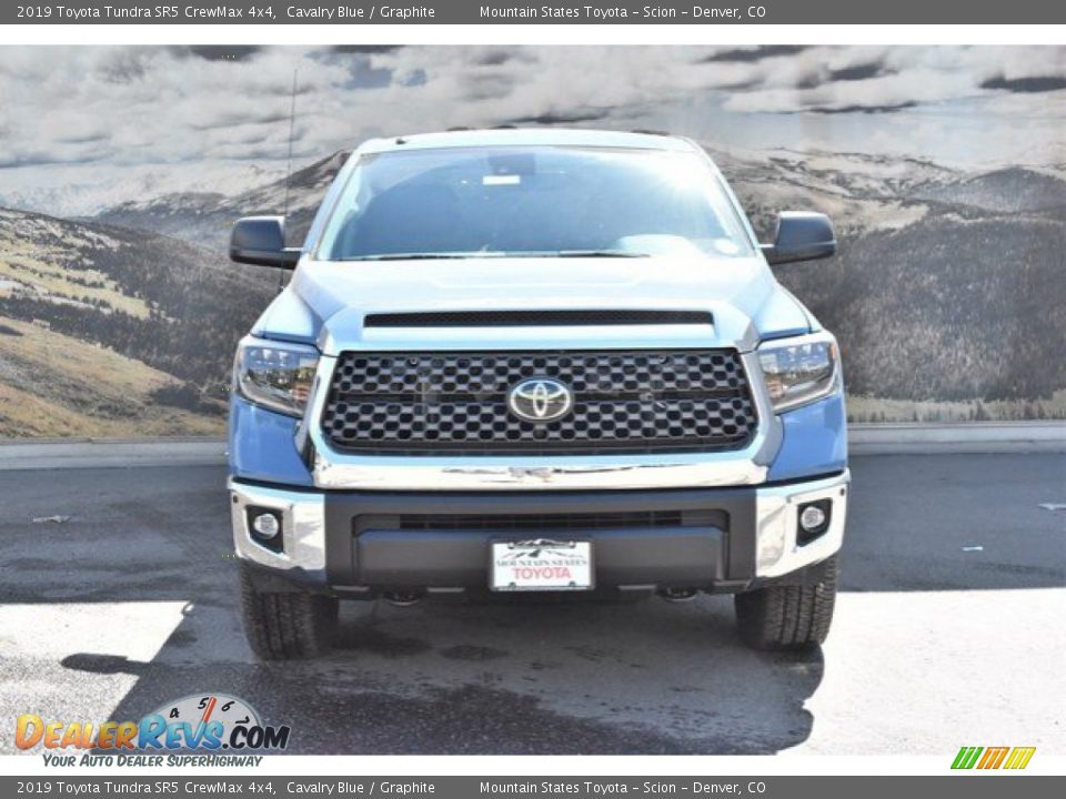 2019 Toyota Tundra SR5 CrewMax 4x4 Cavalry Blue / Graphite Photo #2