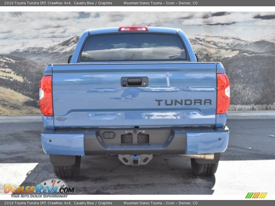 2019 Toyota Tundra SR5 CrewMax 4x4 Cavalry Blue / Graphite Photo #4