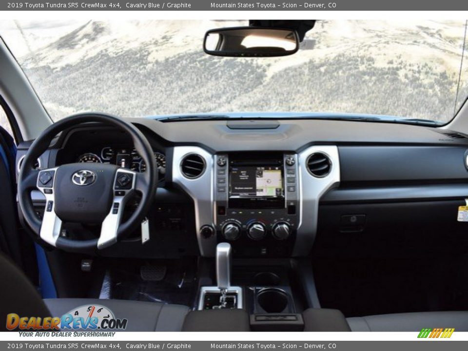 2019 Toyota Tundra SR5 CrewMax 4x4 Cavalry Blue / Graphite Photo #7