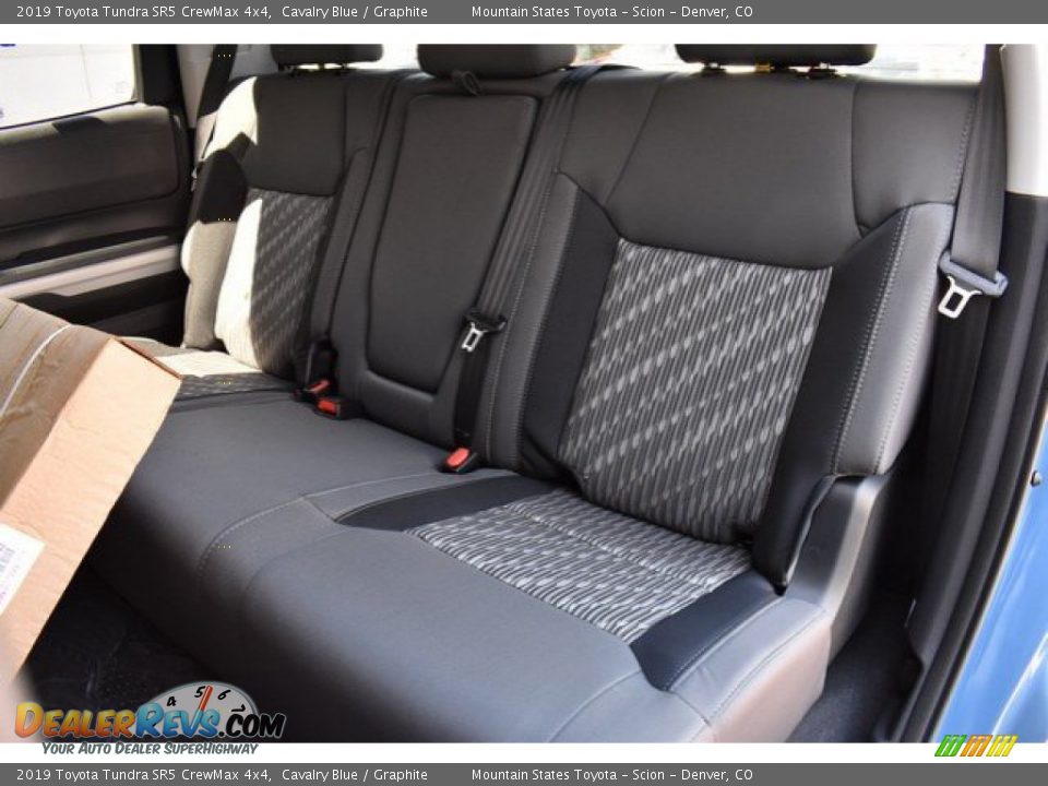 2019 Toyota Tundra SR5 CrewMax 4x4 Cavalry Blue / Graphite Photo #9