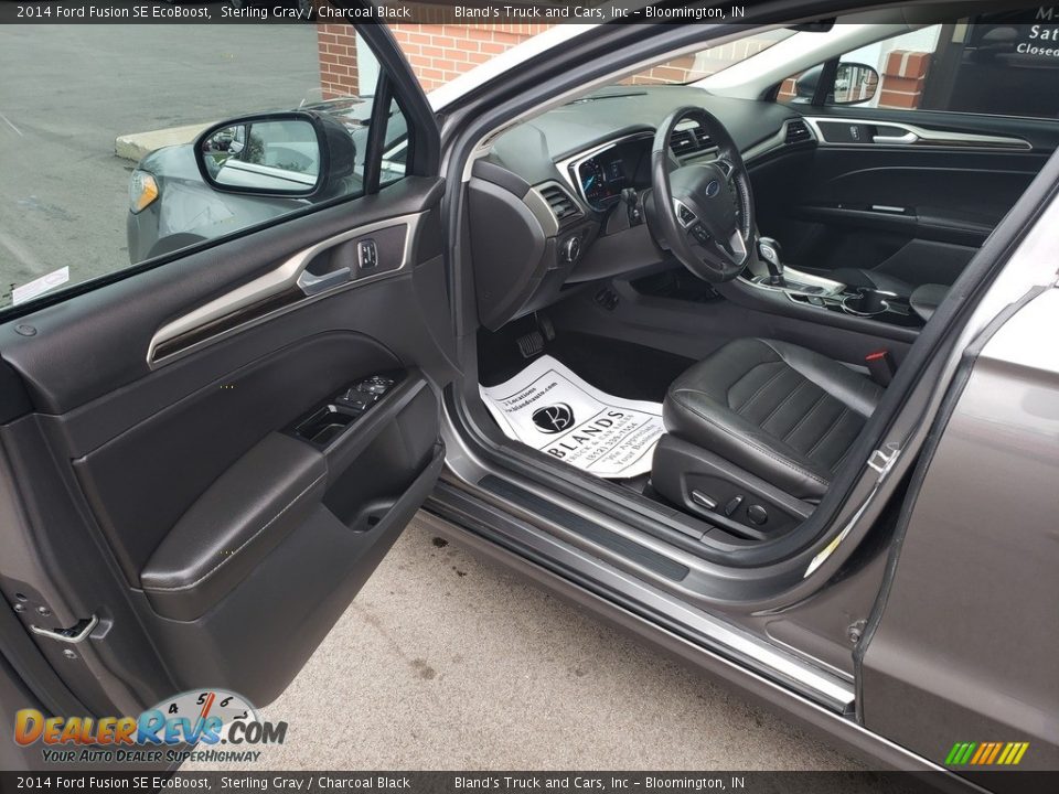 2014 Ford Fusion SE EcoBoost Sterling Gray / Charcoal Black Photo #3