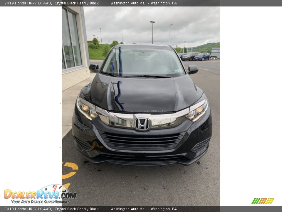 2019 Honda HR-V LX AWD Crystal Black Pearl / Black Photo #3