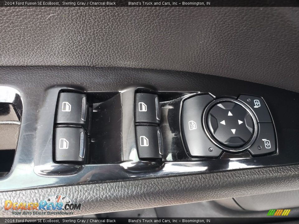 2014 Ford Fusion SE EcoBoost Sterling Gray / Charcoal Black Photo #5