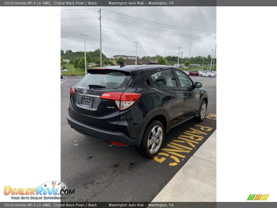 2019 Honda HR-V LX AWD Crystal Black Pearl / Black Photo #5