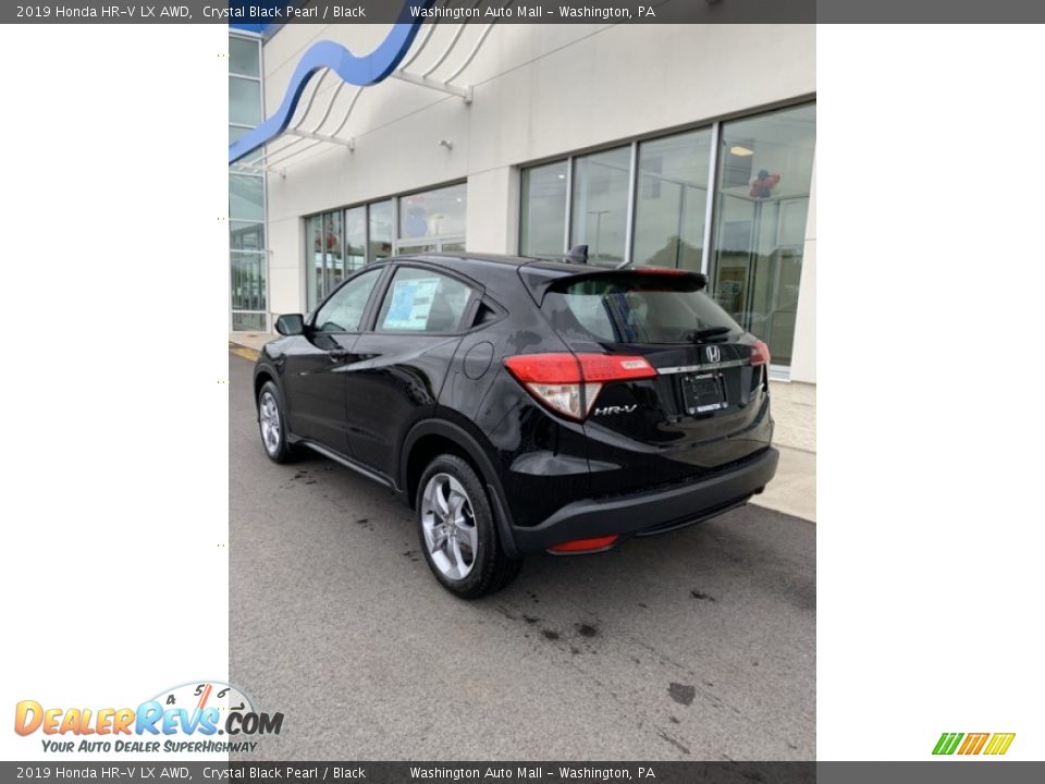 2019 Honda HR-V LX AWD Crystal Black Pearl / Black Photo #7