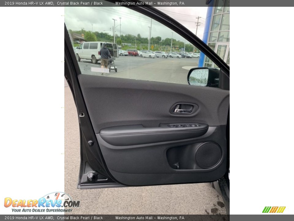 2019 Honda HR-V LX AWD Crystal Black Pearl / Black Photo #8