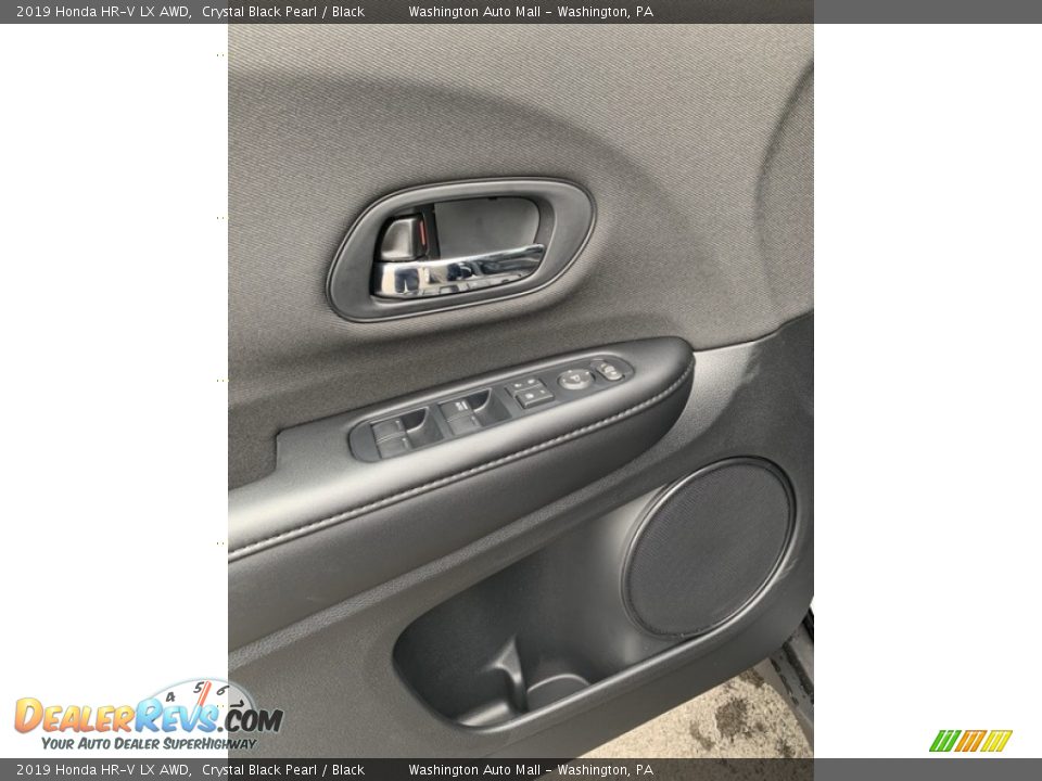 2019 Honda HR-V LX AWD Crystal Black Pearl / Black Photo #9