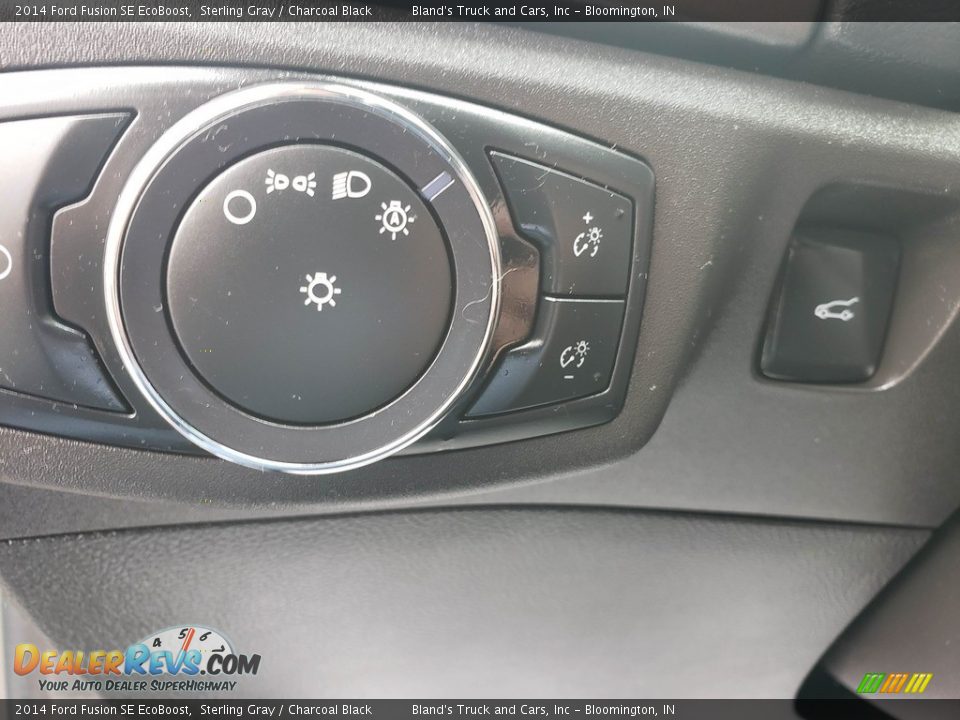 2014 Ford Fusion SE EcoBoost Sterling Gray / Charcoal Black Photo #11