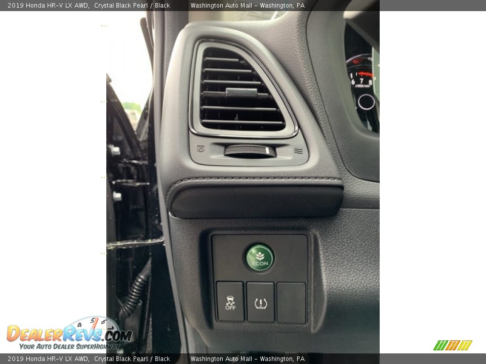2019 Honda HR-V LX AWD Crystal Black Pearl / Black Photo #10