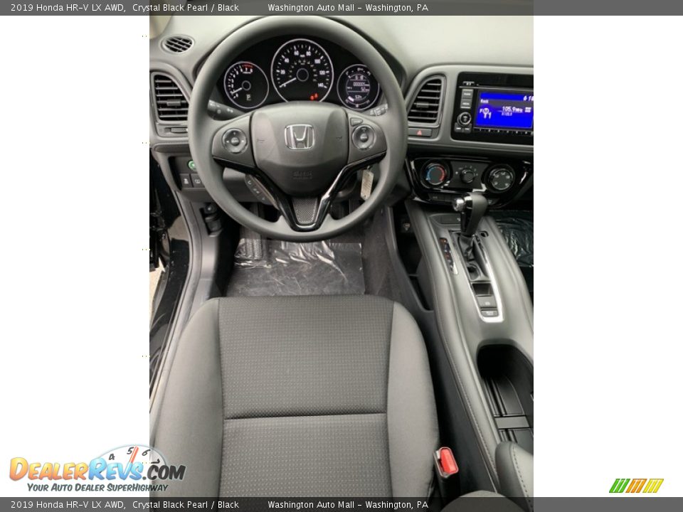 2019 Honda HR-V LX AWD Crystal Black Pearl / Black Photo #11