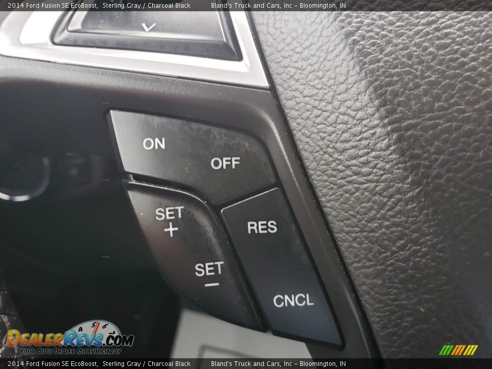 2014 Ford Fusion SE EcoBoost Sterling Gray / Charcoal Black Photo #13