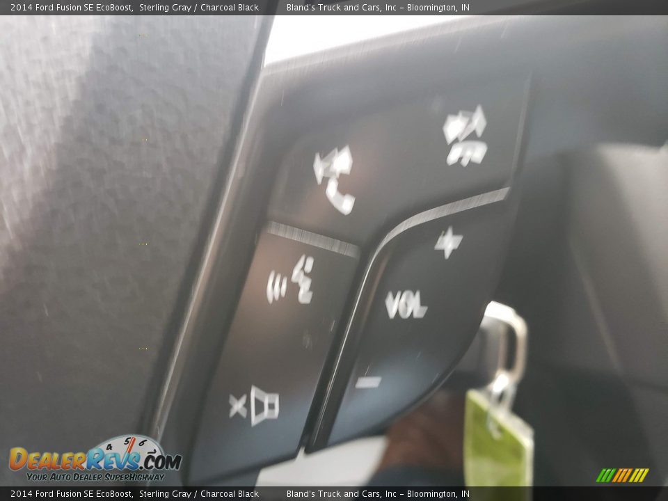 2014 Ford Fusion SE EcoBoost Sterling Gray / Charcoal Black Photo #14
