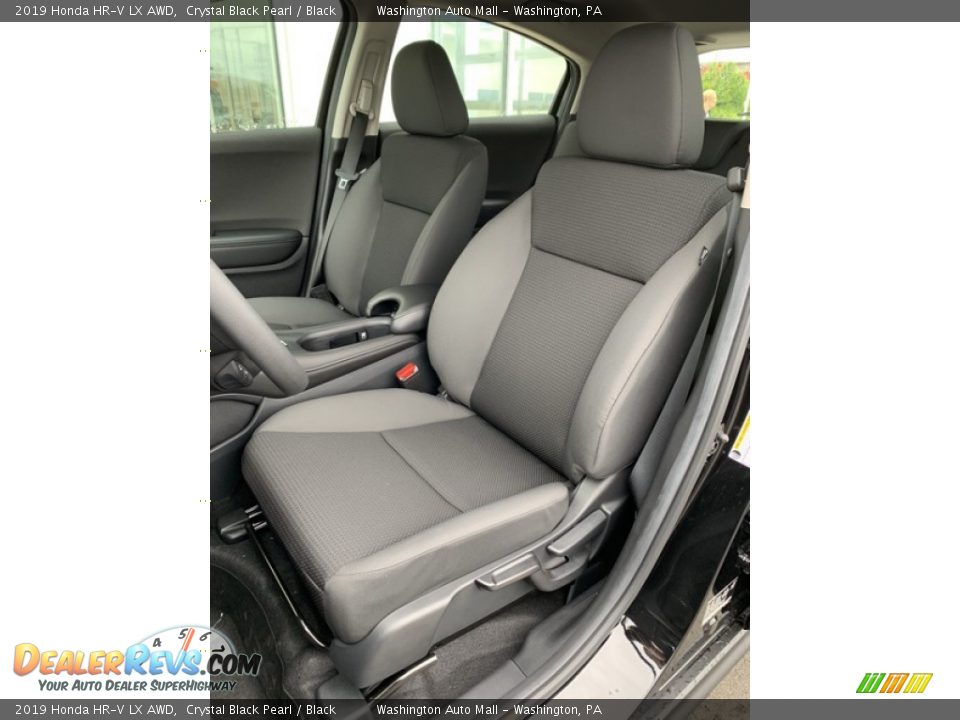 2019 Honda HR-V LX AWD Crystal Black Pearl / Black Photo #12