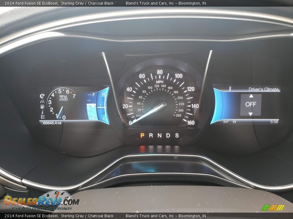 2014 Ford Fusion SE EcoBoost Sterling Gray / Charcoal Black Photo #15