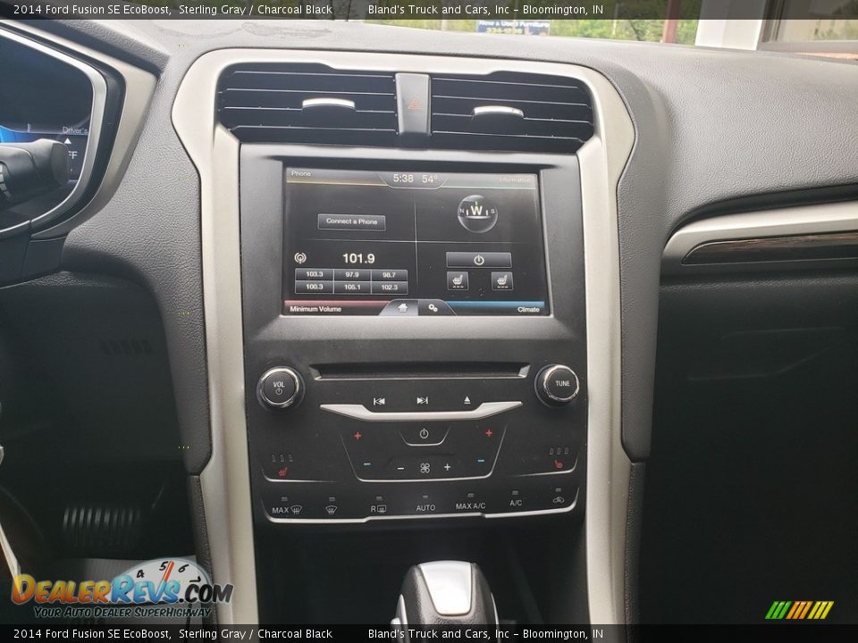 2014 Ford Fusion SE EcoBoost Sterling Gray / Charcoal Black Photo #17