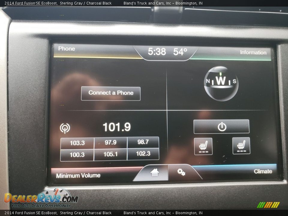 2014 Ford Fusion SE EcoBoost Sterling Gray / Charcoal Black Photo #18