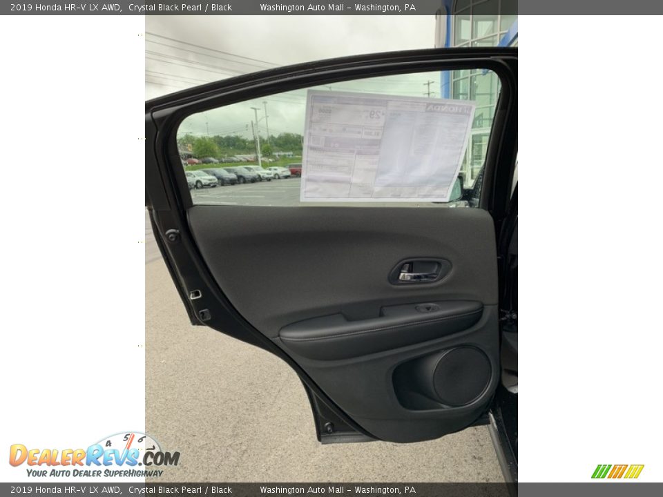 2019 Honda HR-V LX AWD Crystal Black Pearl / Black Photo #16