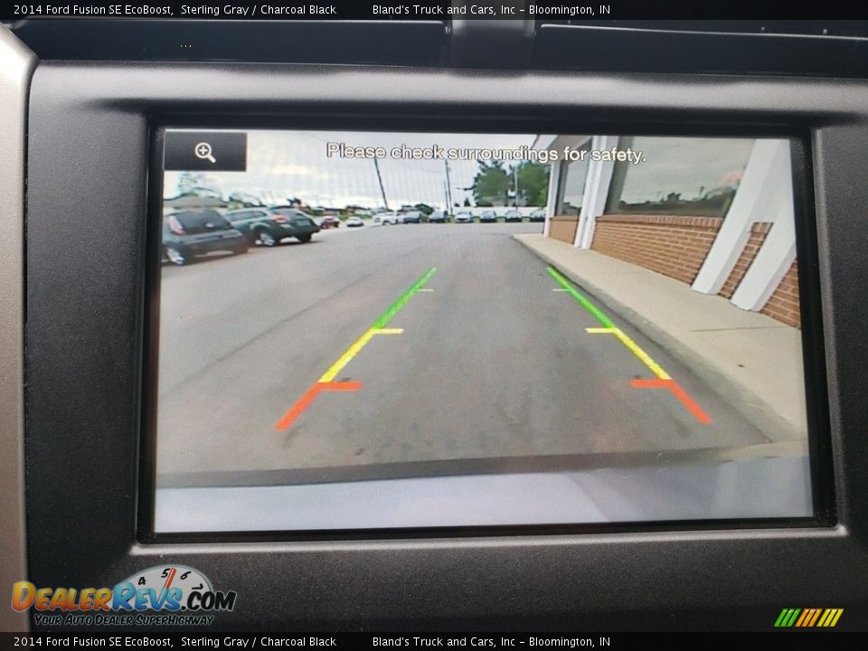 2014 Ford Fusion SE EcoBoost Sterling Gray / Charcoal Black Photo #19