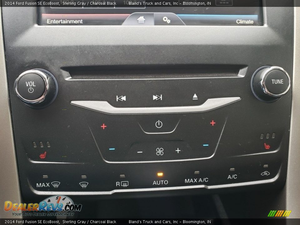 2014 Ford Fusion SE EcoBoost Sterling Gray / Charcoal Black Photo #23