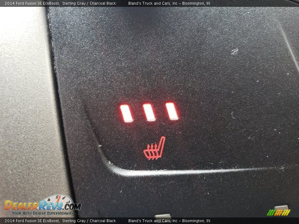 2014 Ford Fusion SE EcoBoost Sterling Gray / Charcoal Black Photo #24
