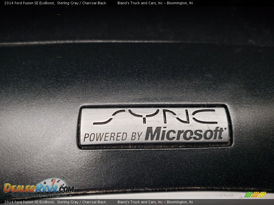 2014 Ford Fusion SE EcoBoost Sterling Gray / Charcoal Black Photo #26