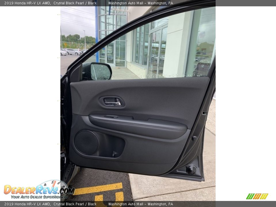 2019 Honda HR-V LX AWD Crystal Black Pearl / Black Photo #25
