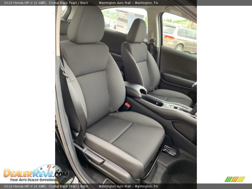 2019 Honda HR-V LX AWD Crystal Black Pearl / Black Photo #26