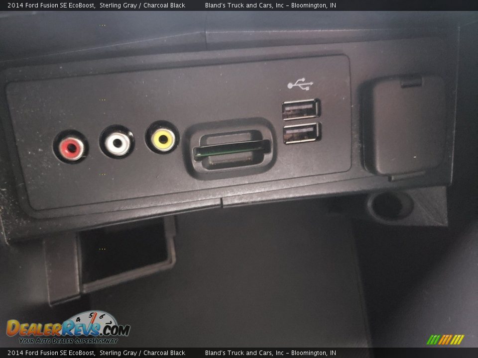2014 Ford Fusion SE EcoBoost Sterling Gray / Charcoal Black Photo #28