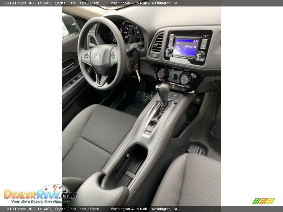 2019 Honda HR-V LX AWD Crystal Black Pearl / Black Photo #27