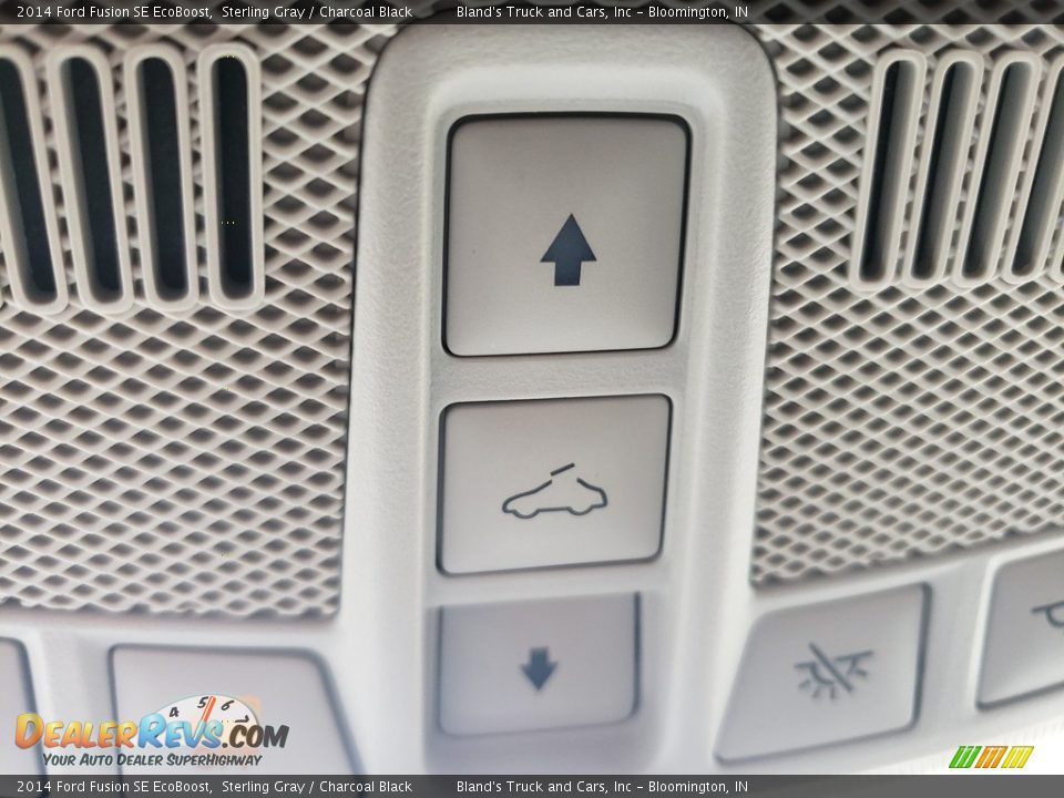 2014 Ford Fusion SE EcoBoost Sterling Gray / Charcoal Black Photo #30