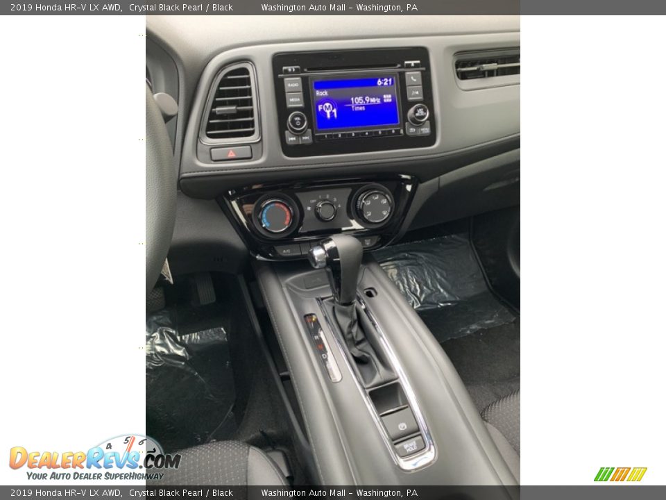 2019 Honda HR-V LX AWD Crystal Black Pearl / Black Photo #30