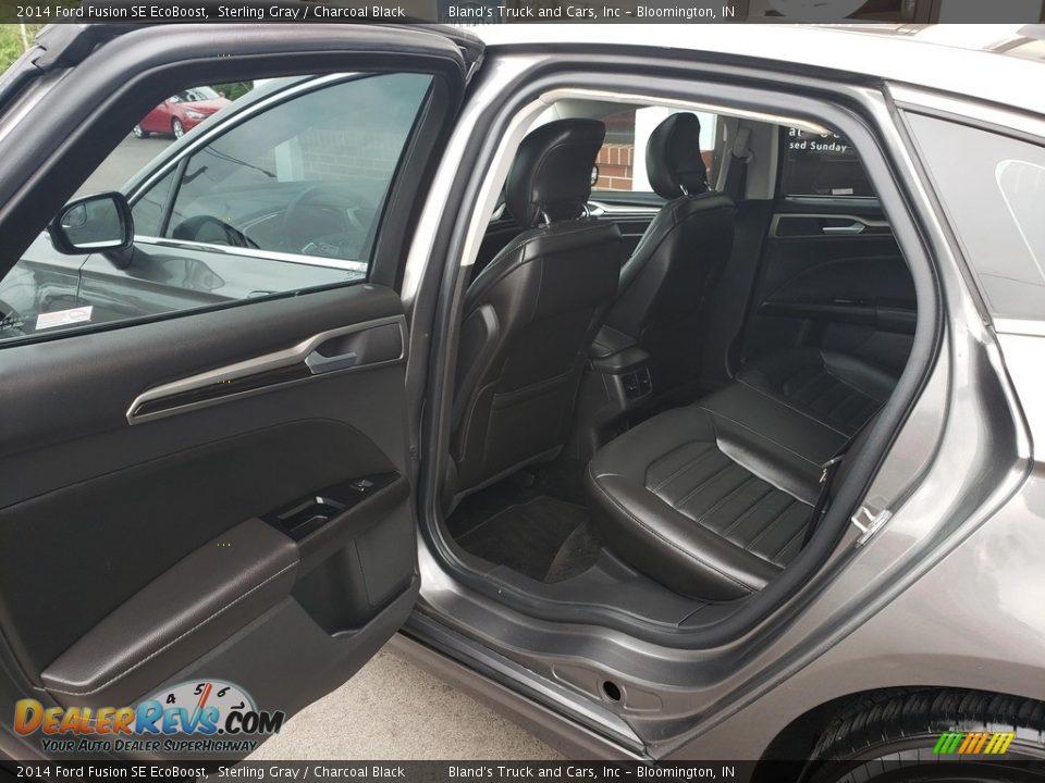 2014 Ford Fusion SE EcoBoost Sterling Gray / Charcoal Black Photo #32