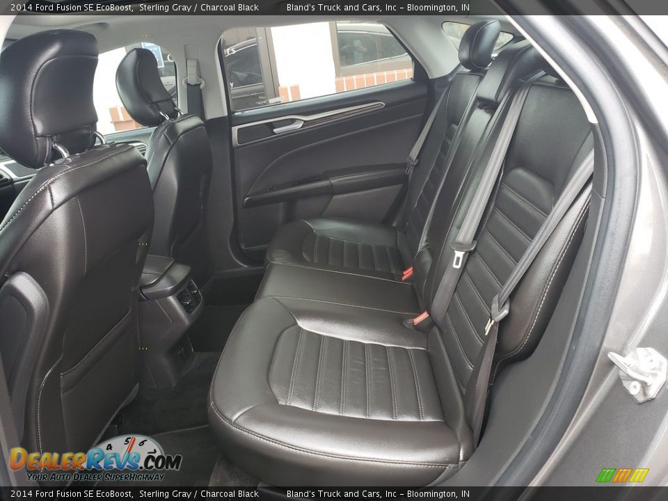 2014 Ford Fusion SE EcoBoost Sterling Gray / Charcoal Black Photo #34